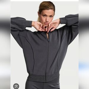 New Victoria Secret VSX Feather Weight Knit Full Zip Jacket